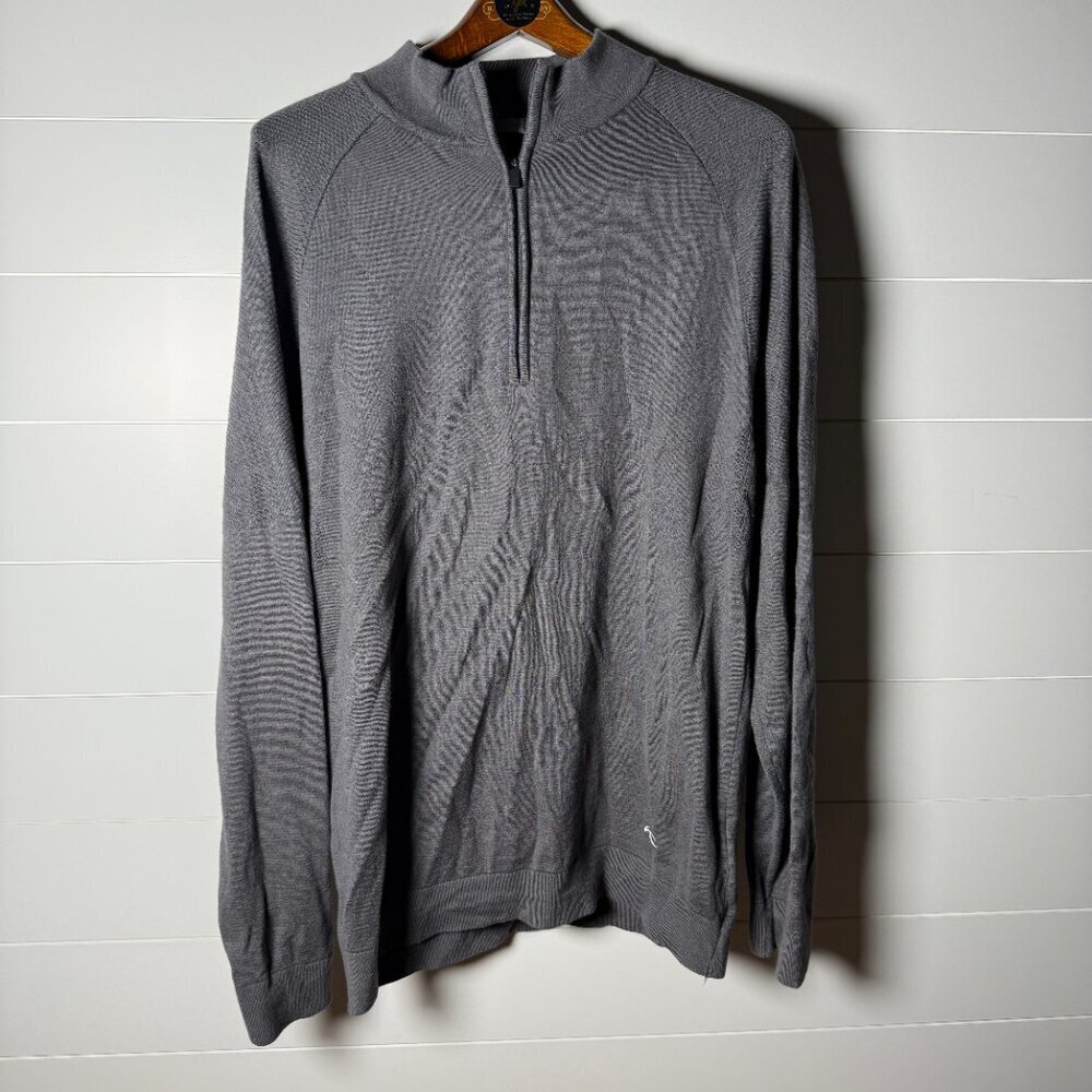 Kjus Full Zip Cardigan Men's Size 2xl, Gray
